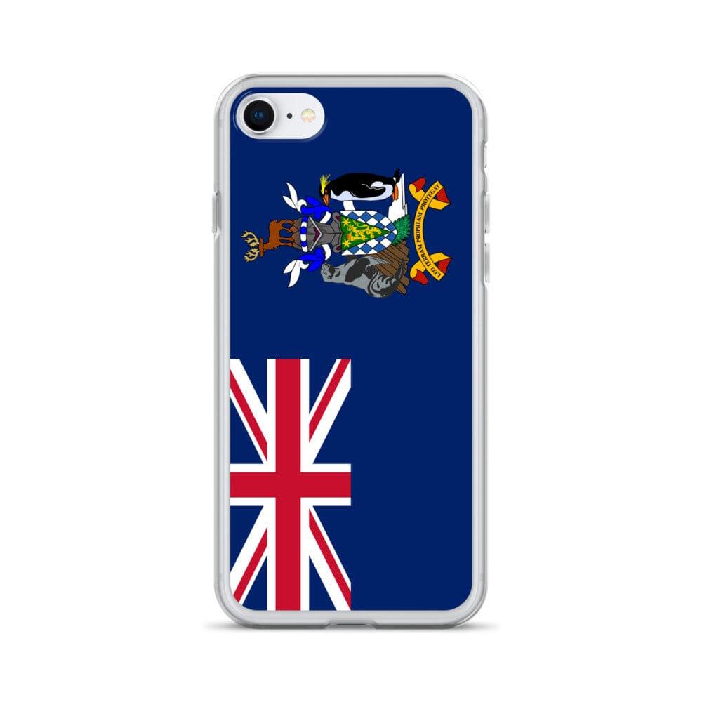 Coque de Télephone Drapeau de la Géorgie du Sud-et-les Îles Sandwich d