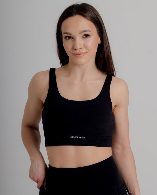 Active Black Sports Bra