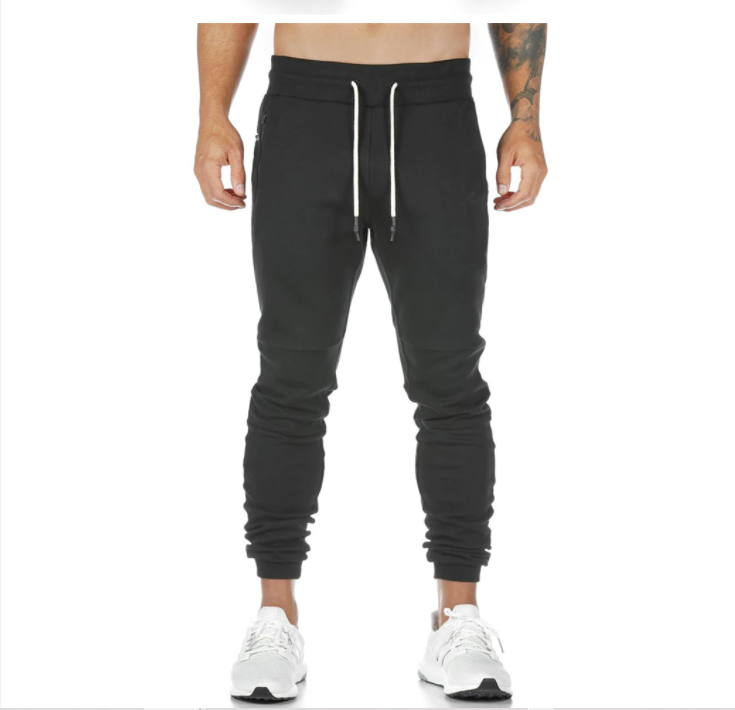 Men's Breathable double zip Casual Sweatpants Jogger.