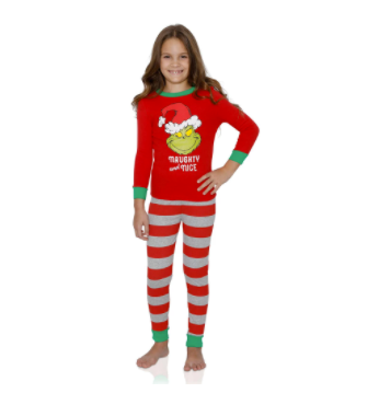 Family Christmas Matching Pajamas for Mother, Daughter, Fanther & Son