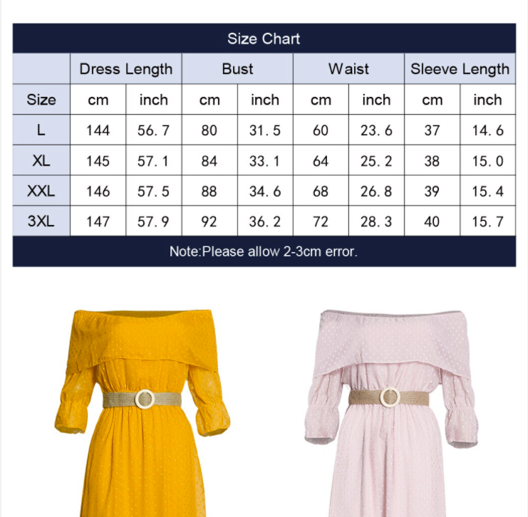 MD Sexy Dresses Women Off Shoulder Long Dress Casual Loose Solid Plus Size High Waist Robe Evening Gowns