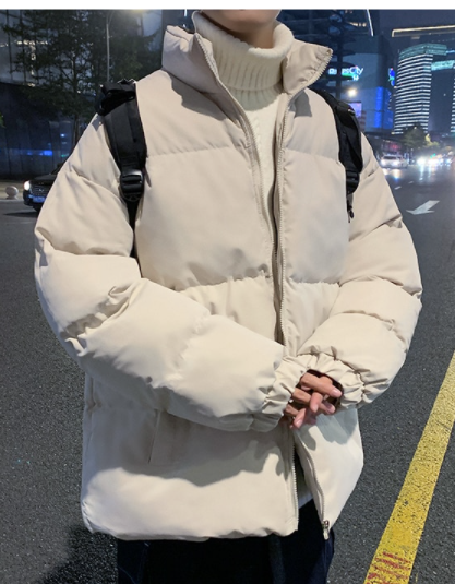 Men's Parkas Warm Thicken Fashion Coat Oversize Winter Casual Jacket for Male