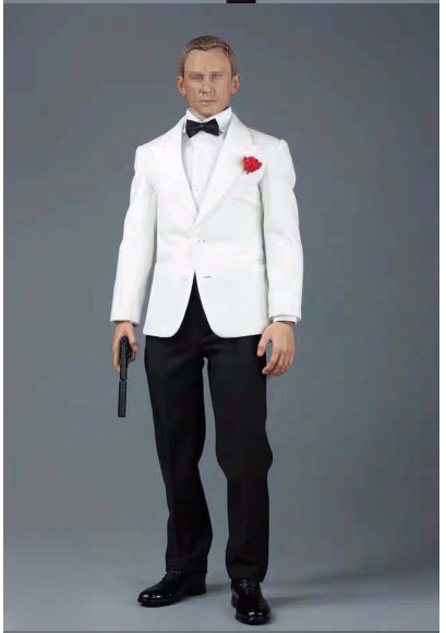 James Bond 007 Man Suit Clothing Set