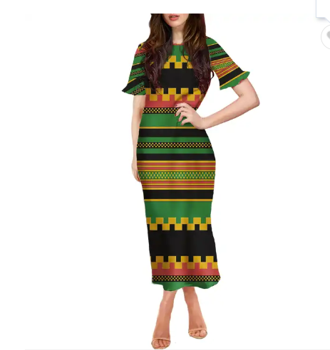 Traditional ethiopian dresses for women customized private label dress