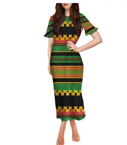 Traditional Ethiopian and Eritrean clothing for woman elegant skirts customized private label dress