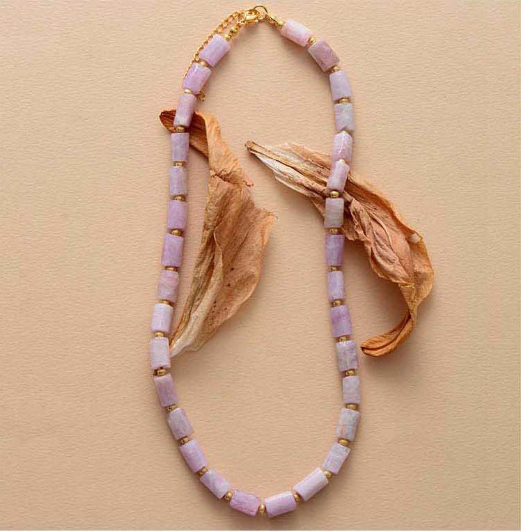 High-end Red Natural Stone Necklace