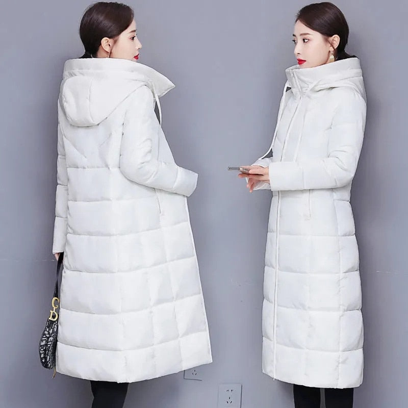 New Winter Jacket Parkas Hooded Cotton Oversize jacket for Women