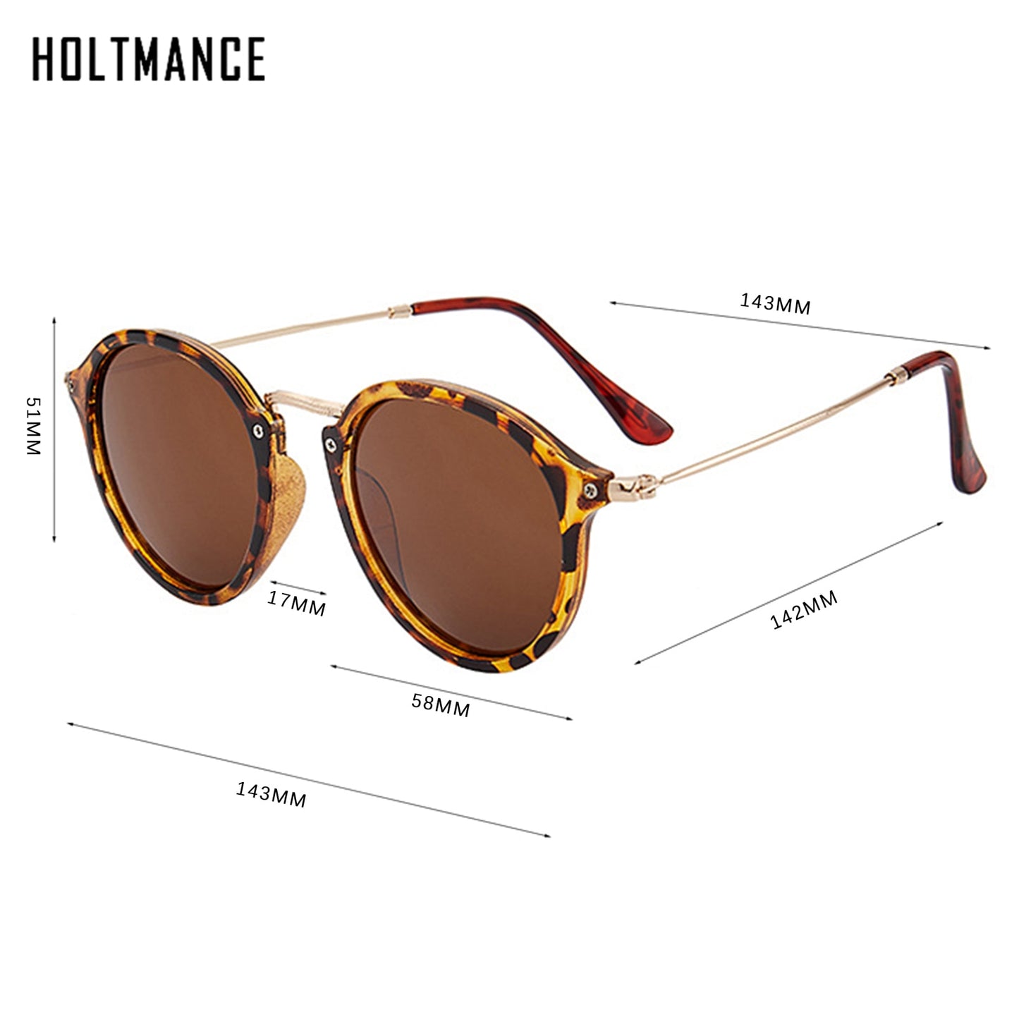 Metal Retro Luxury Sunglasses Brand Designer Eyeglasses for Men/Women