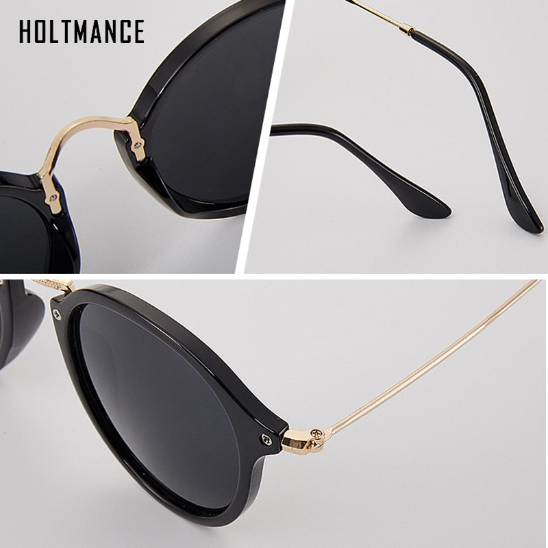 Metal Retro Luxury Sunglasses Brand Designer Eyeglasses for Men/Women