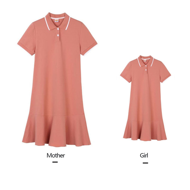 Family Clothing Mother Daughter  Summer Dresses & Father Son T-Shirts Short Pants Matching Outfits