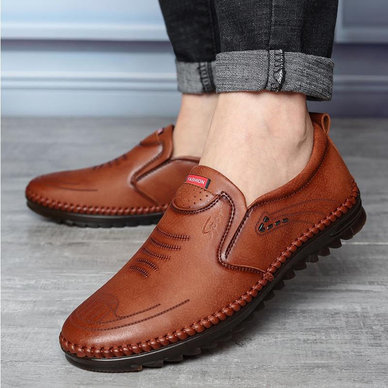 Men's Business Casual Loafer Shoes Breathable Designer Sneaker Rubber Sole Shoes