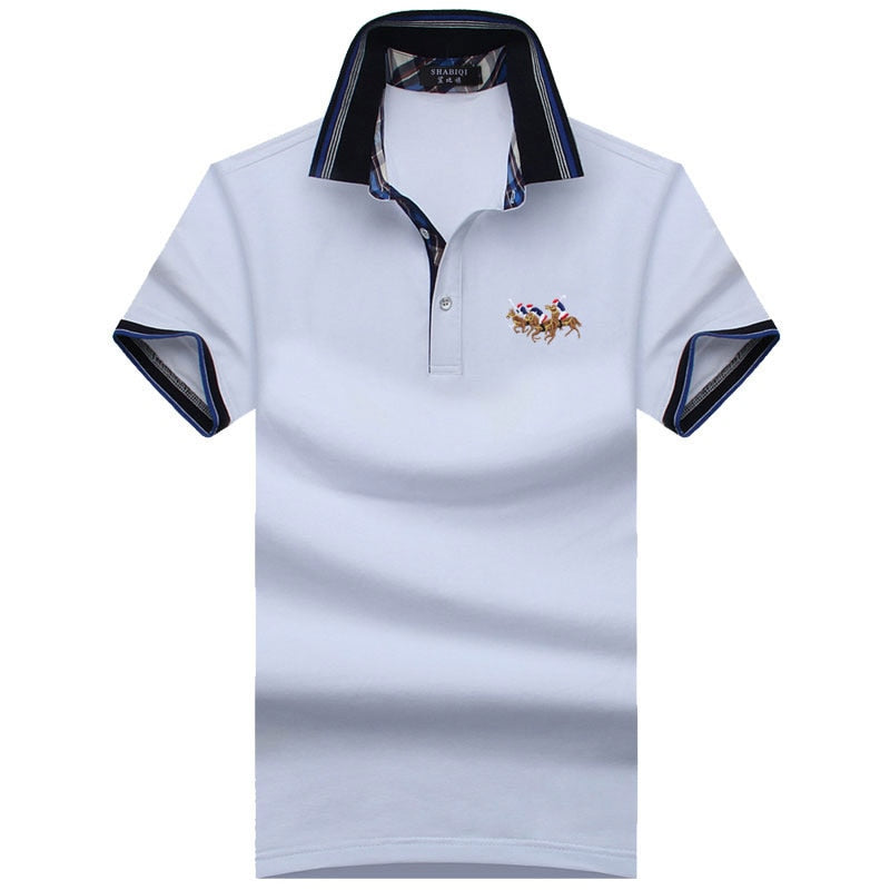 Classic Brand , Short Sleeve Designer Polo Shirt for Men