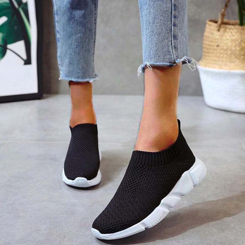 Women's Sneakers Solid Color Basket Shoes Vulcanize Shoes for Leisure