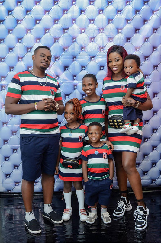 Family Look Matching Outfit Shirts for Father, Mother, Daughter and Son