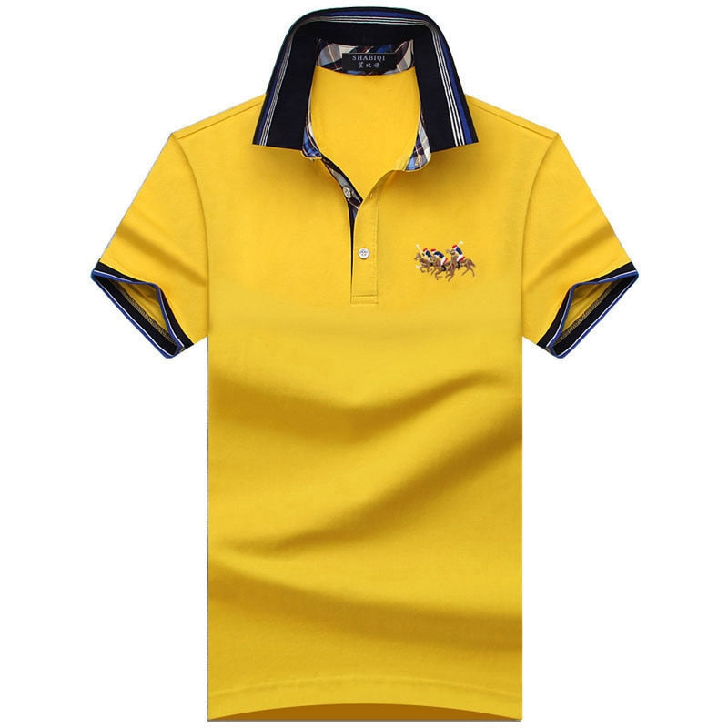 Classic Brand , Short Sleeve Designer Polo Shirt for Men