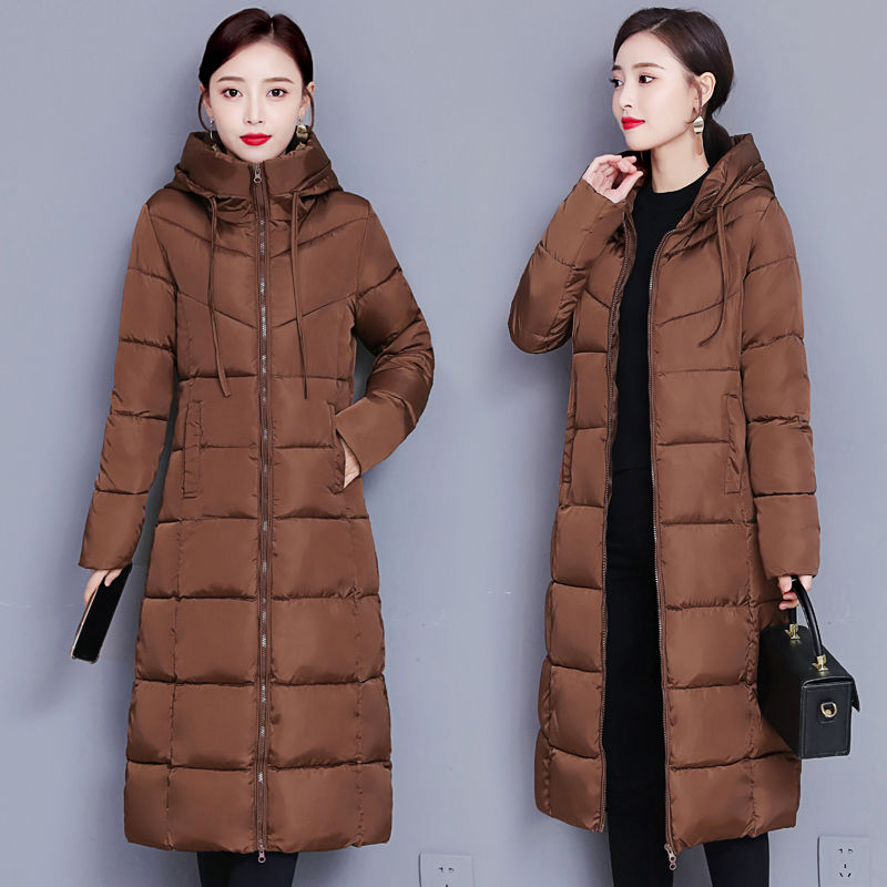 Women's Winter Coats Long Section Warm Down Basic Jacket