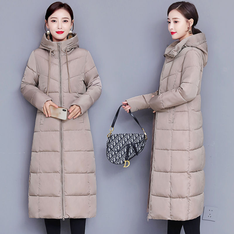 Women's Winter Coats Long Section Warm Down Basic Jacket