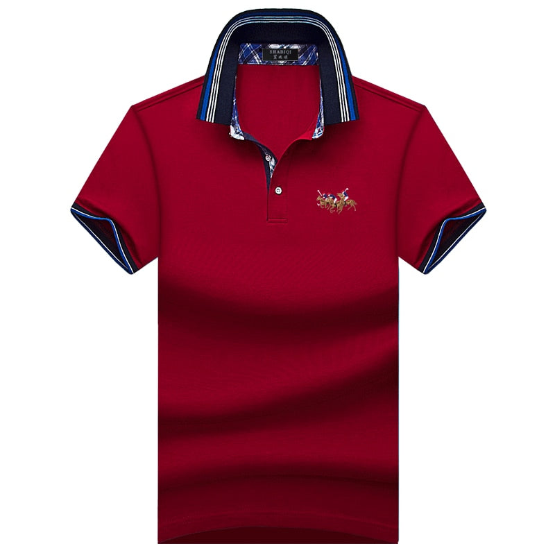 Classic Brand , Short Sleeve Designer Polo Shirt for Men