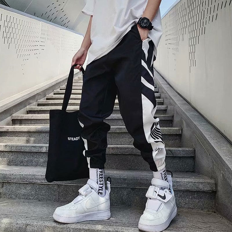 Streetwear Hip hop Joggers Pants  Loose Harem Pants for men