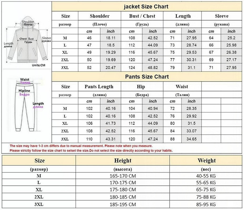 Men's Tracksuits 2 Piece Set Sports Suit Jogging  New Brand Designer Style Tech Sweatpants