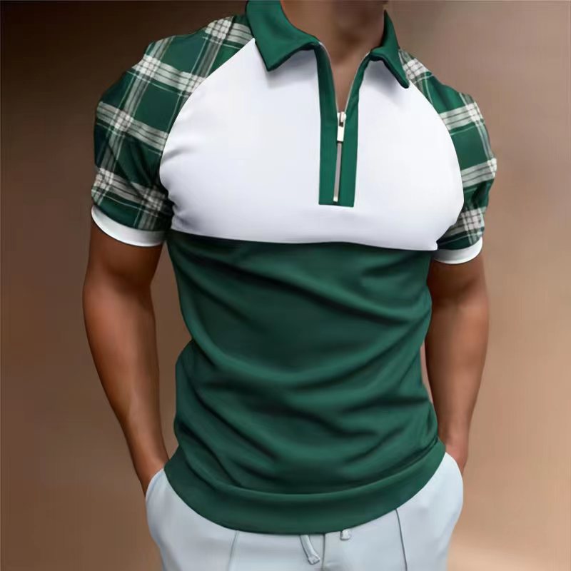 2022 New Summer Men's Short Sleeve Polo Shirt for Men