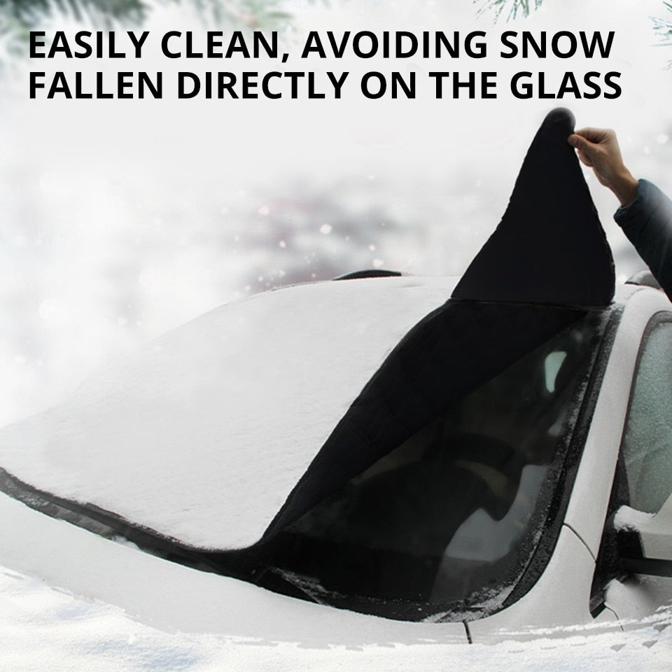 Car Sunshade Cover for Snow,  Ice  and  Windshield