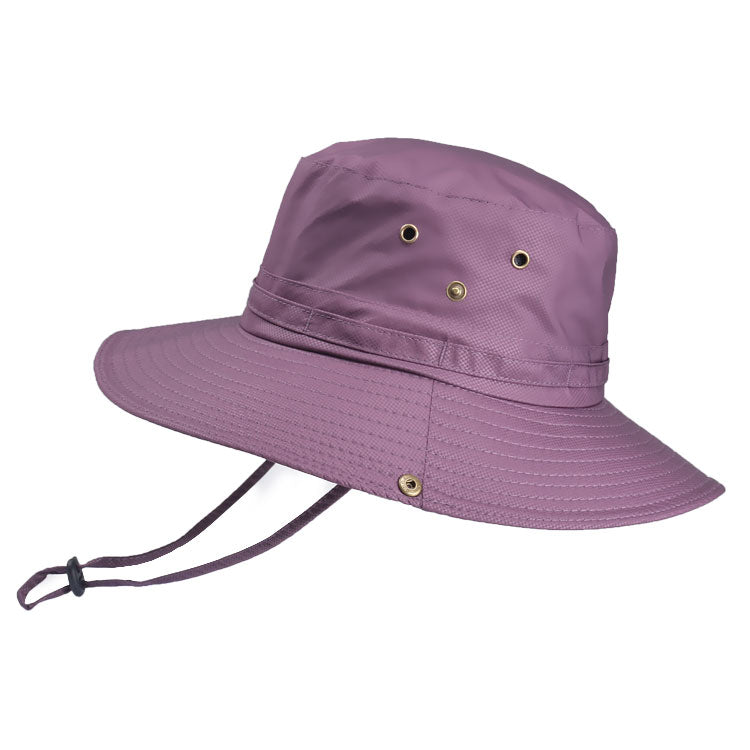 Outdoor Sun Hat for Men Summer Quick Drying Breathable Short Brim Bucket Hat Women Hiking Fishing Safari Visor Cap Gorras