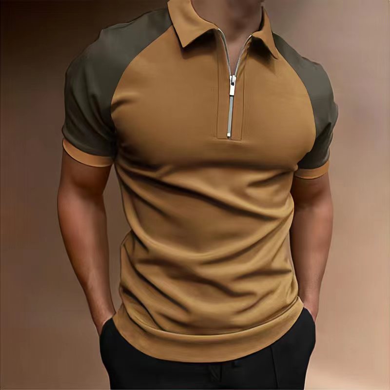 2022 New Summer Men's Short Sleeve Polo Shirt for Men