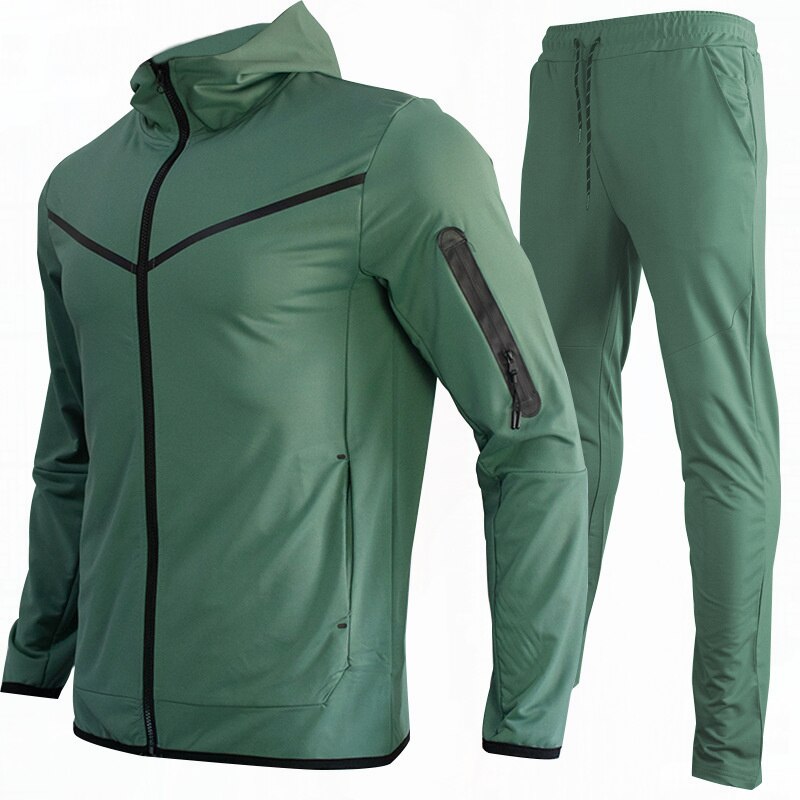 Men's Tracksuits 2 Piece Set Sports Suit Jogging  New Brand Designer Style Tech Sweatpants