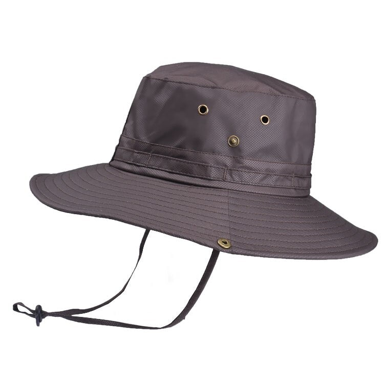 Outdoor Sun Hat for Men Summer Quick Drying Breathable Short Brim Buck –  DMI Store