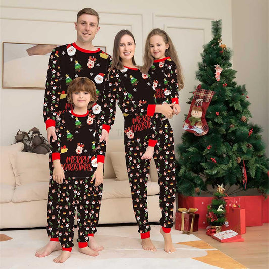 Family Matching Christmas Pajamas Sets for  Mother, Daughter, Father, Kids