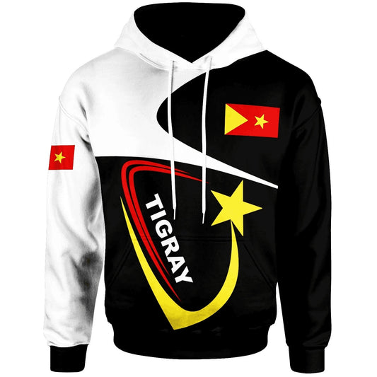 New Fashion Ethiopia Tigray Flag 3D Print hooded Pullover Tracksuit for Men & Women