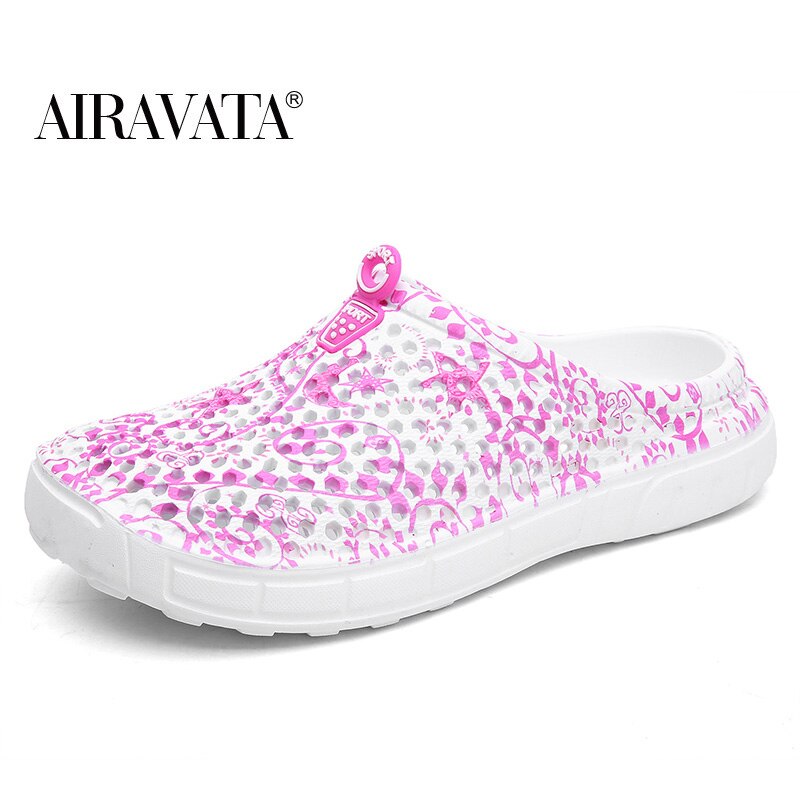 Fashion Ladies Beach Breathable Mesh Slippers Slippery Clogs Shoes