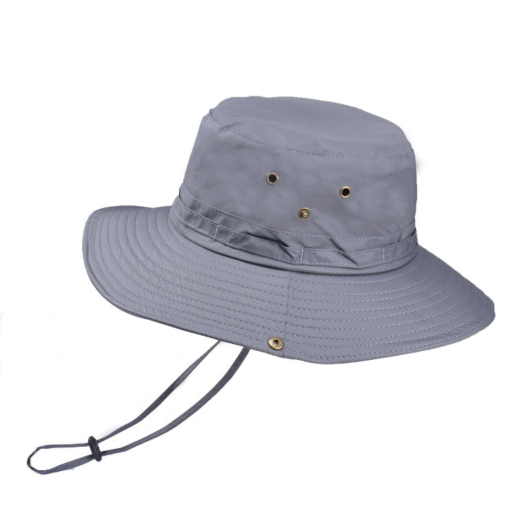 Outdoor Sun Hat for Men Summer Quick Drying Breathable Short Brim Bucket Hat Women Hiking Fishing Safari Visor Cap Gorras