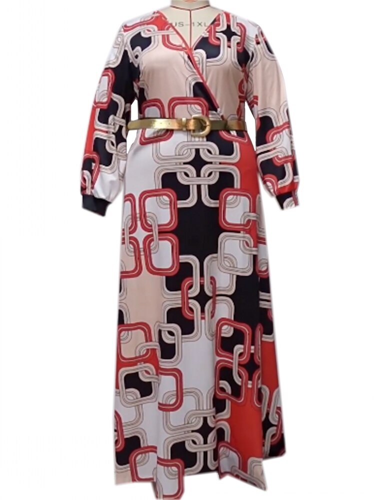 Elegant African Dresses Muslim Fashion Abayas Dashiki Robe Kaftan Long Maxi Dress for Women.