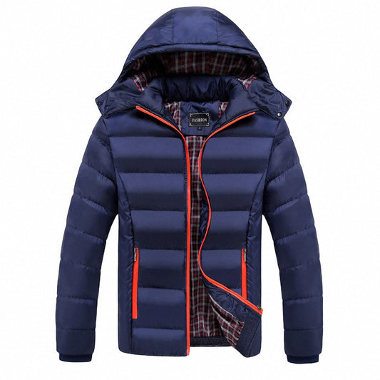Winter Hooded Parkas  Jackets Warm, Thick Breathable Jacket  overcoat for men