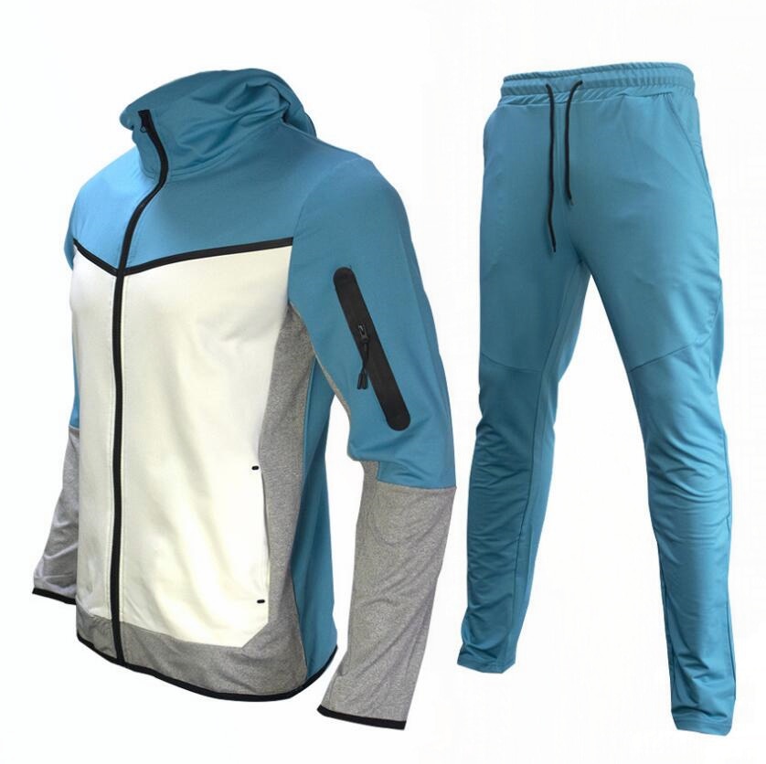 Men's Tracksuits 2 Piece Set Sports Suit Jogging  New Brand Designer Style Tech Sweatpants