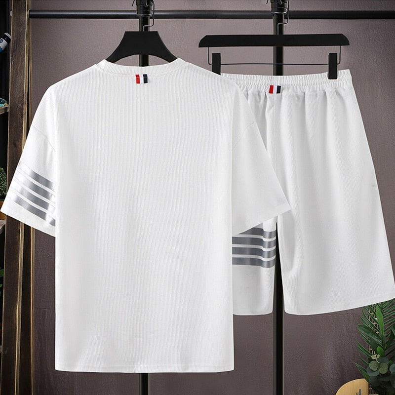 Men's Designer T-Shirts Korea Fashion Shorts Tracksuits