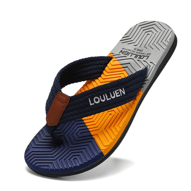 High Quality Brand Men Flip Flops Summer Beach Flip Flops Men Fashion Breathable Casual Men Beach Slippers