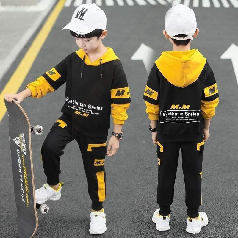 Teenage Children  Costume Tracksuit Camouflage Tops  & Pants 2pcs Outfits Set