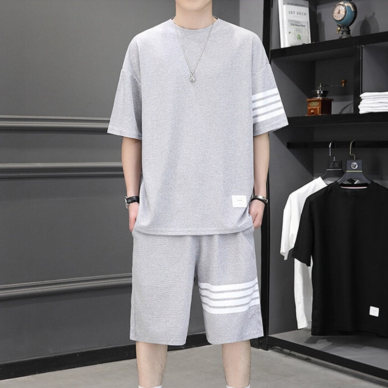 Men's Designer T-Shirts Korea Fashion Shorts Tracksuits