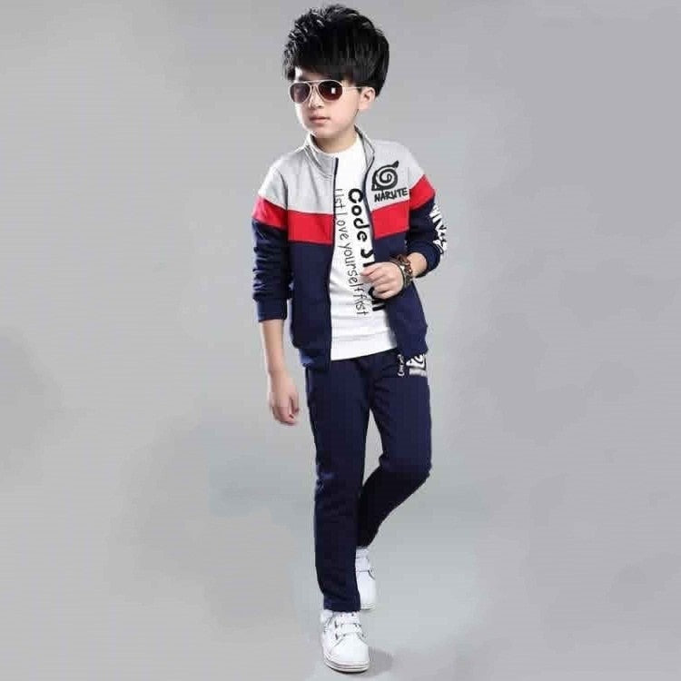 Teenage Children  Costume Tracksuit Camouflage Tops  & Pants 2pcs Outfits Set