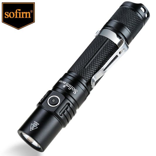 Powerful Tactical LED Flashlight 18650  XPL HI 1200lm Torch Light Lamp with Dual Switch Power Indicator ATR