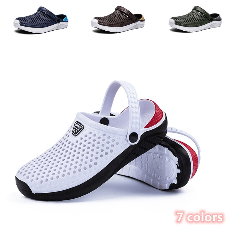 Unisex Summer Beach Sandals Ladies Clogs Slipper Men Flat Anti-Slip Flip Flops for Women