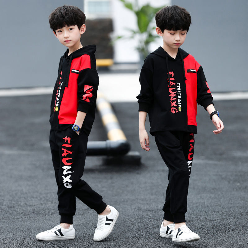 Teenage Children  Costume Tracksuit Camouflage Tops  & Pants 2pcs Outfits Set