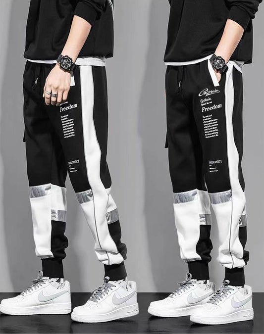 Classic Streetwear Casual Harem Jogging Multi-Pockets Pants