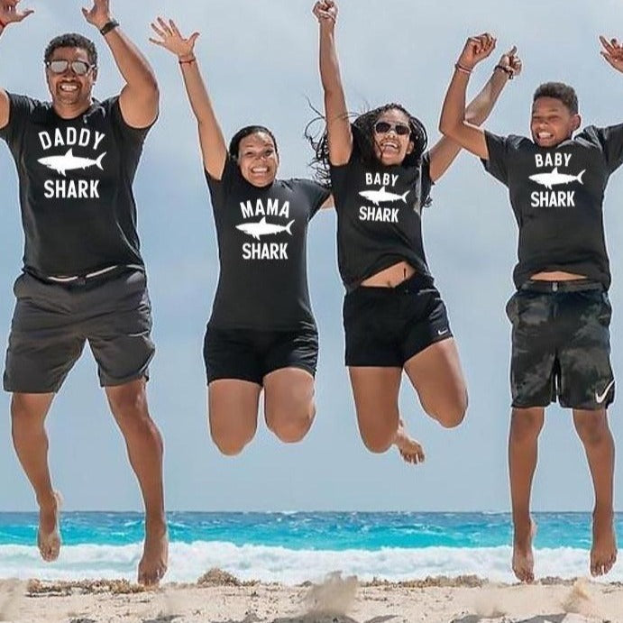 Family Matching Outfits for Father, Mother, Son and Daughter.