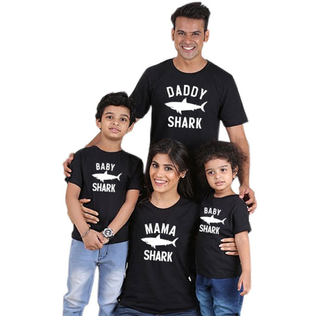 Family Matching Outfits for Father, Mother, Son and Daughter.