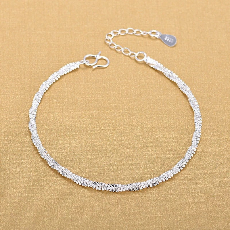 Chain and Link Women Bracelet.