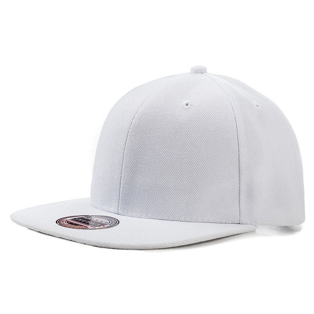 Plain Snapback Hat.